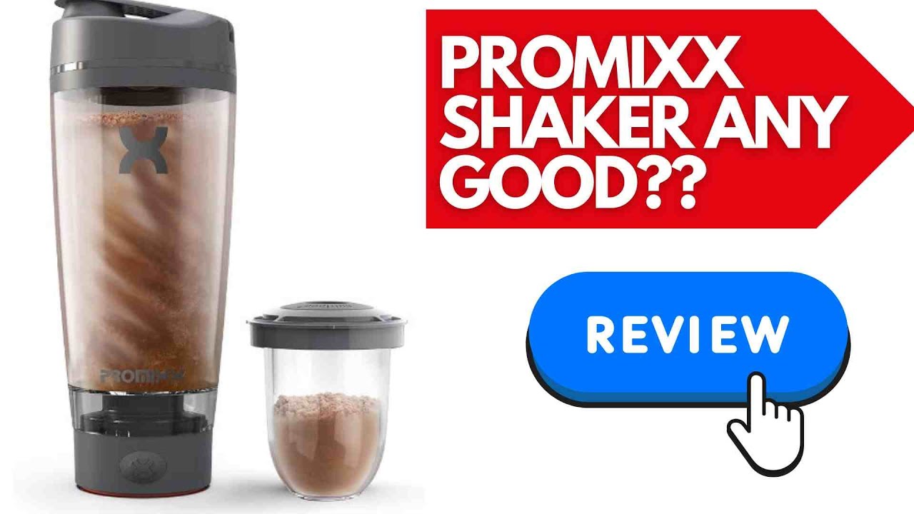 Электрический протеиновый шейкер Promixx PRO — распаковка и обзор #promix #протеиновыйнапиток #ше...