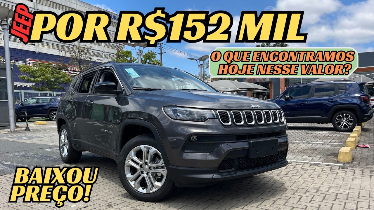 Jeep Compass Sport com PREÇO de SUV Compacto