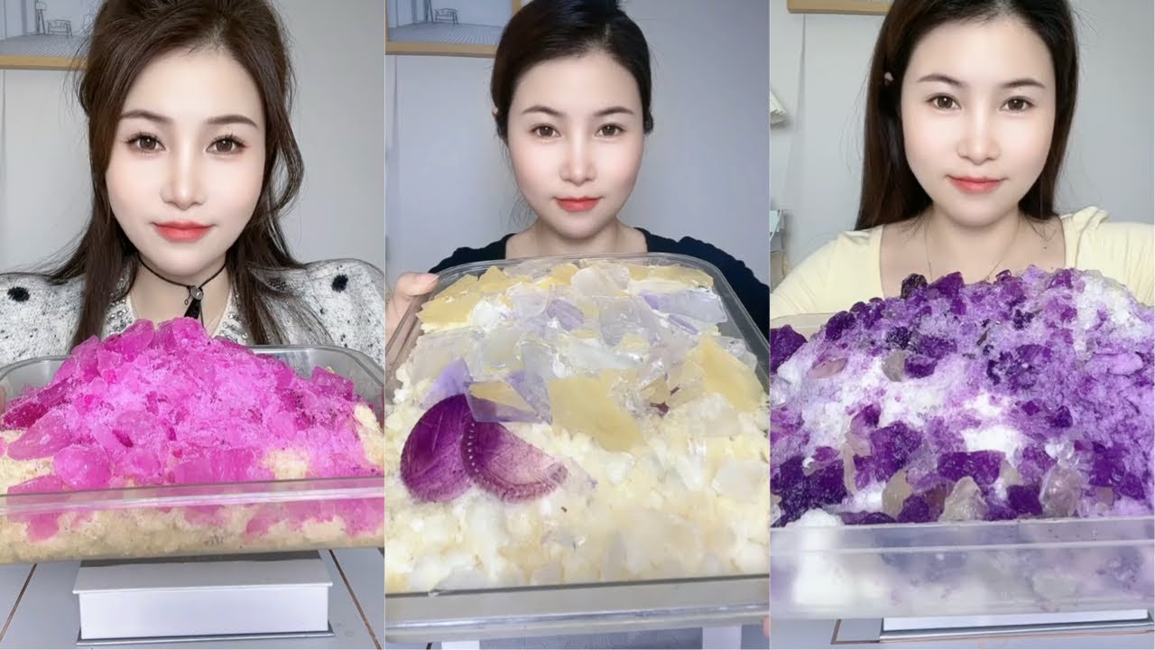 Crushed Ice Eating ASMR | Ice Eating