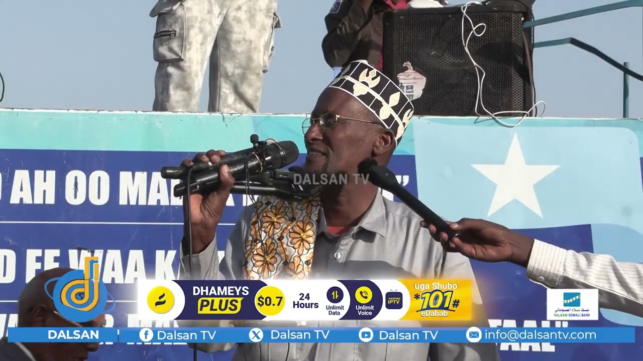 Dadkii ugu badnaa oo degmada Heliwaa ugu qeybgalay Banaanbax lagu taageerayo midnimada dalka.