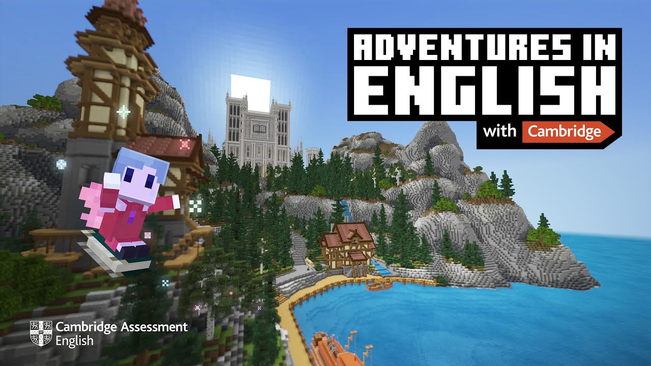 Learn a language in Minecraft: Adventures in English with Cambridge