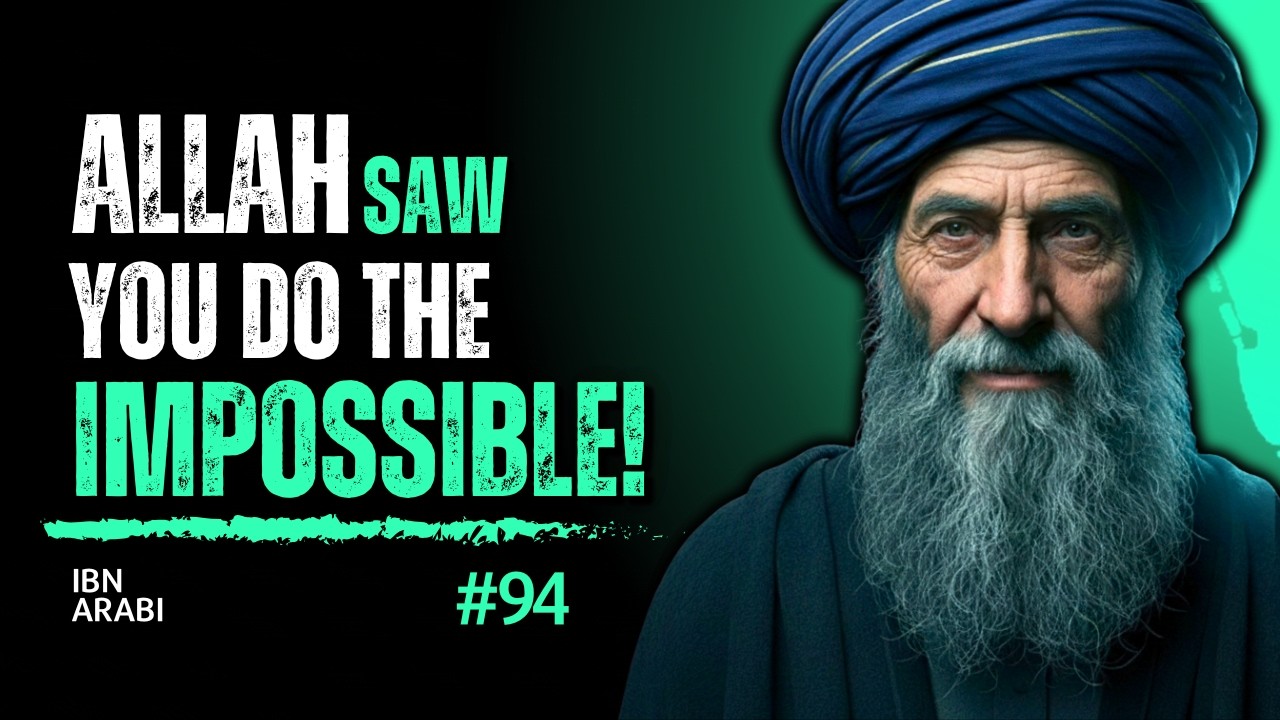 Allah Says: You Have Done the Impossible” — A Hidden Sufi Message