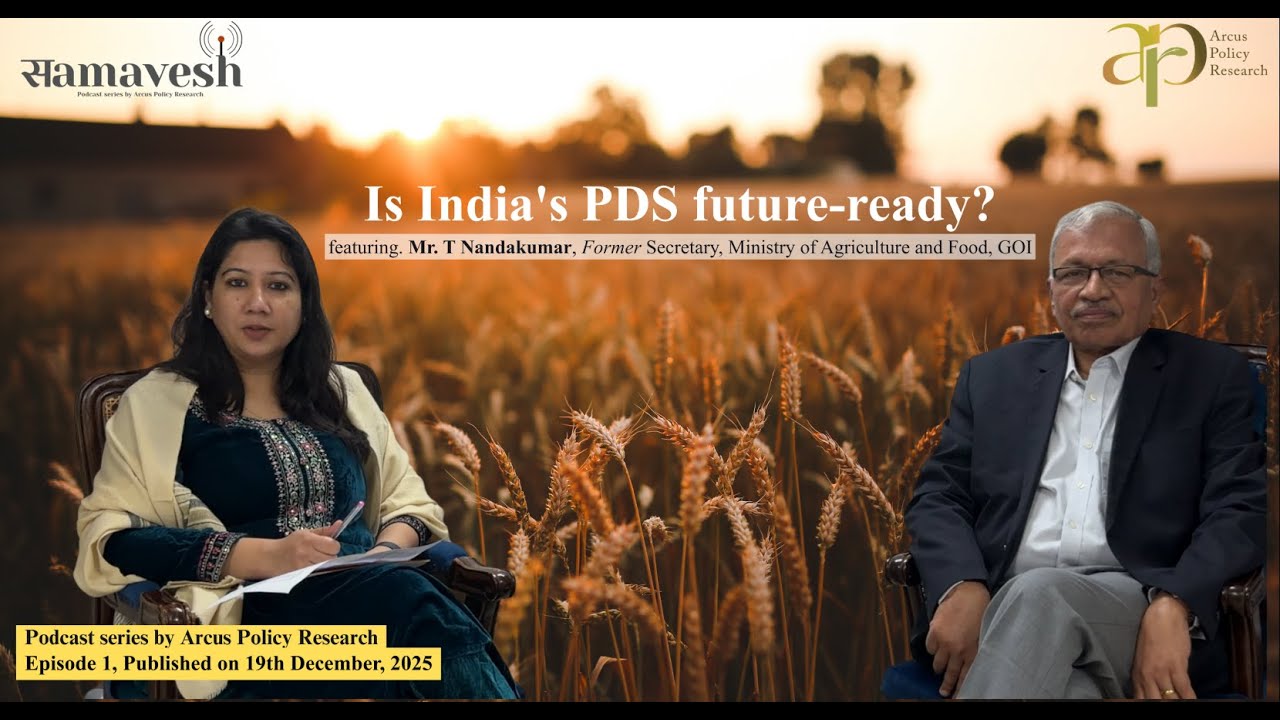 Mr. T. Nandakumar | Decoding India's Public Distribution System: Nutrition, Subsidy and Road to 2037