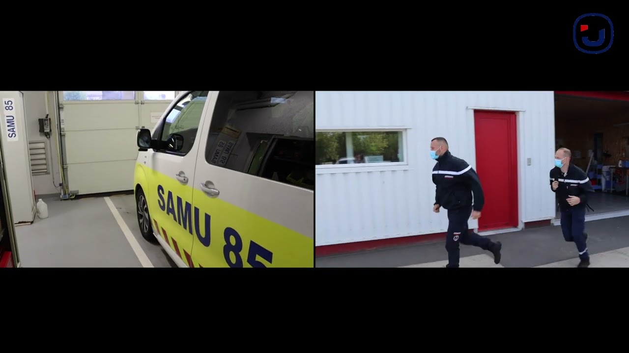 Départ en intervention UPH avec le SAMU 85