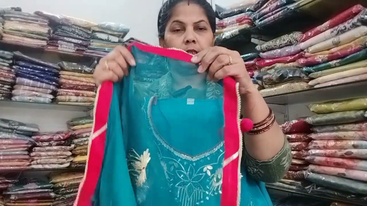 Dhamal macha Diya market mein gota Patti Wala suit party wear order no h 8368499247 