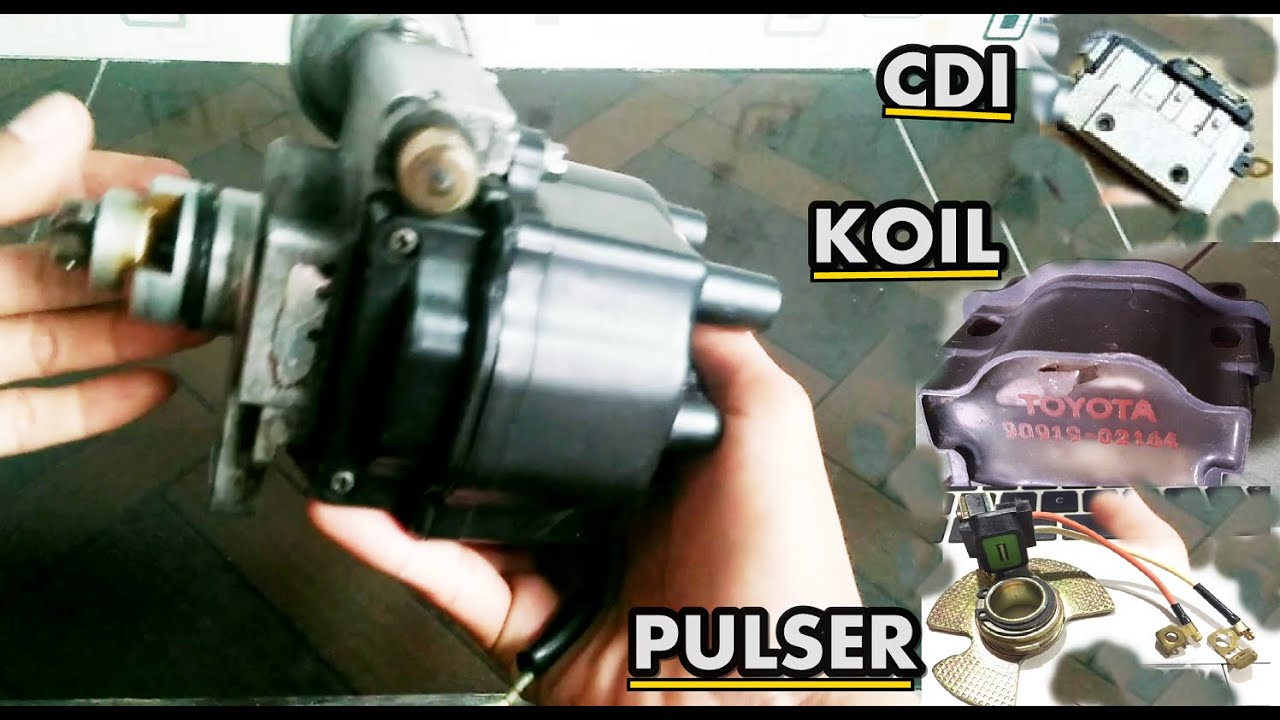 Bongkar Pasang Pulser, CDI, Koil, Vakum Delco Pengapian Mobil Corolla Twincam