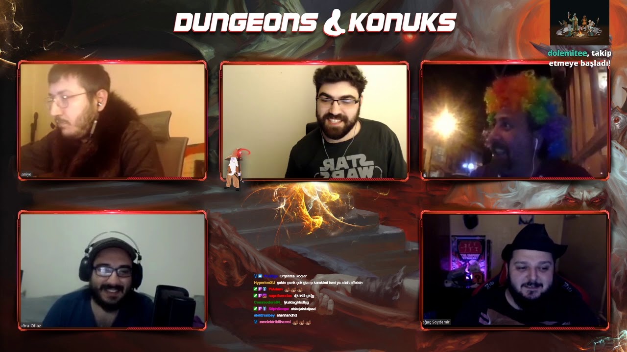 Dungeons & Konuks #2 (Feyyaz Yiğit, Aziz Kedi, Boğaç Soydemir, Buğra Oflaz)