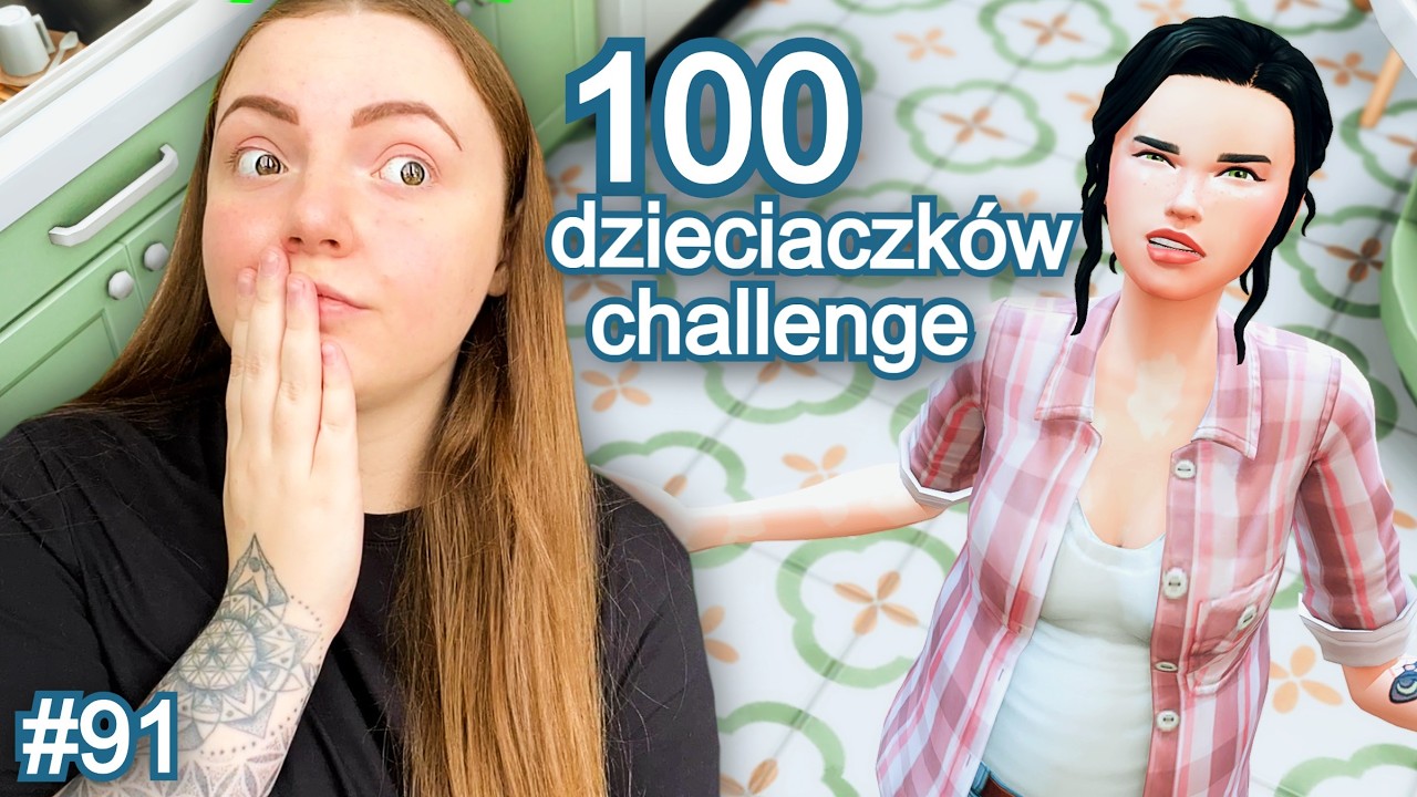 ZNOWU BLIŹNIAKI?! - The Sims 4 Wyzwanie 100 Dzieciaczk&oacute;w 🍼 odc. 91