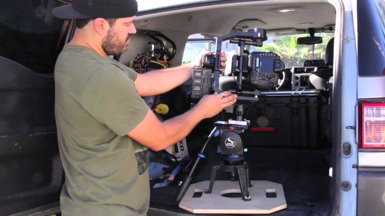 CineMilled Ronin Quick Plate - Demonstration on short transportation use.