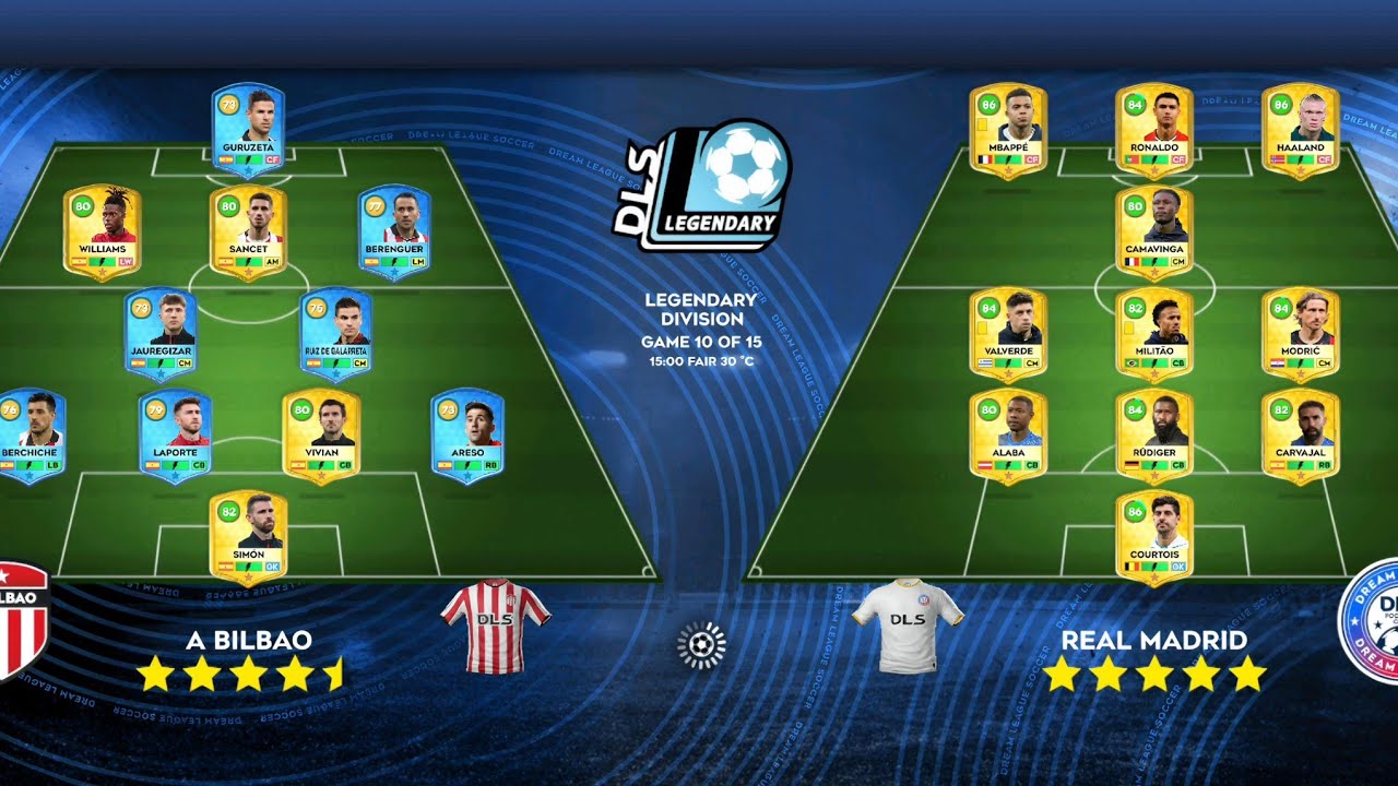 DLS26 REAL MADRID VS A BILBAO ANDRIOD GAMEPLAY 