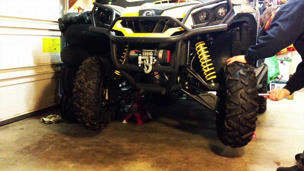 How To; Turnkey UTV-HD Tie rods on a Can Am Commander