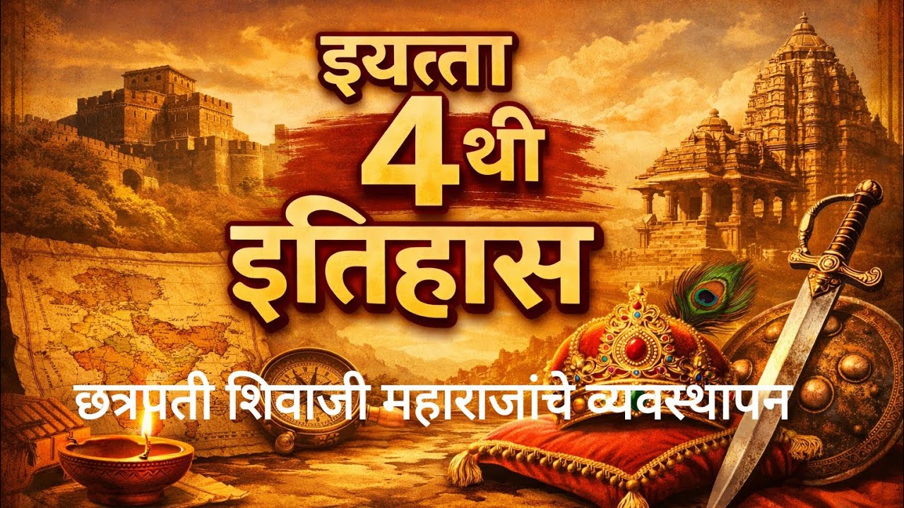 इयत्ता ४ थी – इतिहास | History for Class 4 (Marathi)