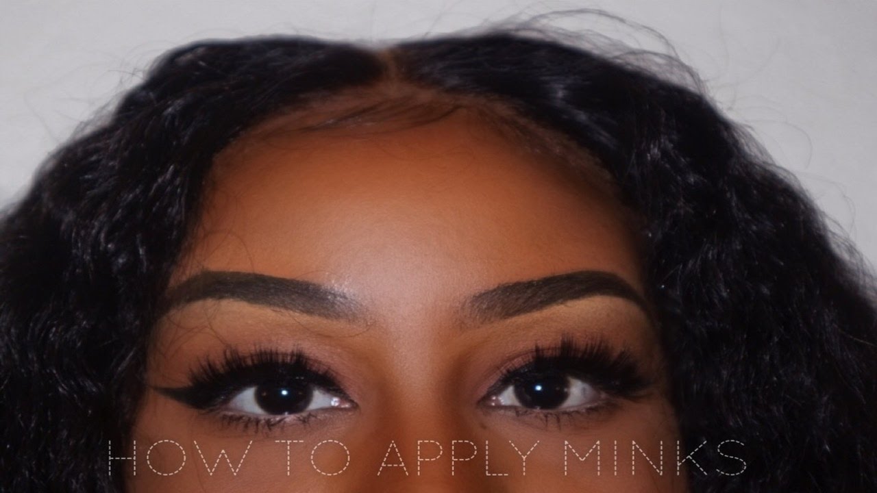 How To Apply Mink Lashes | CK MINKS ✨