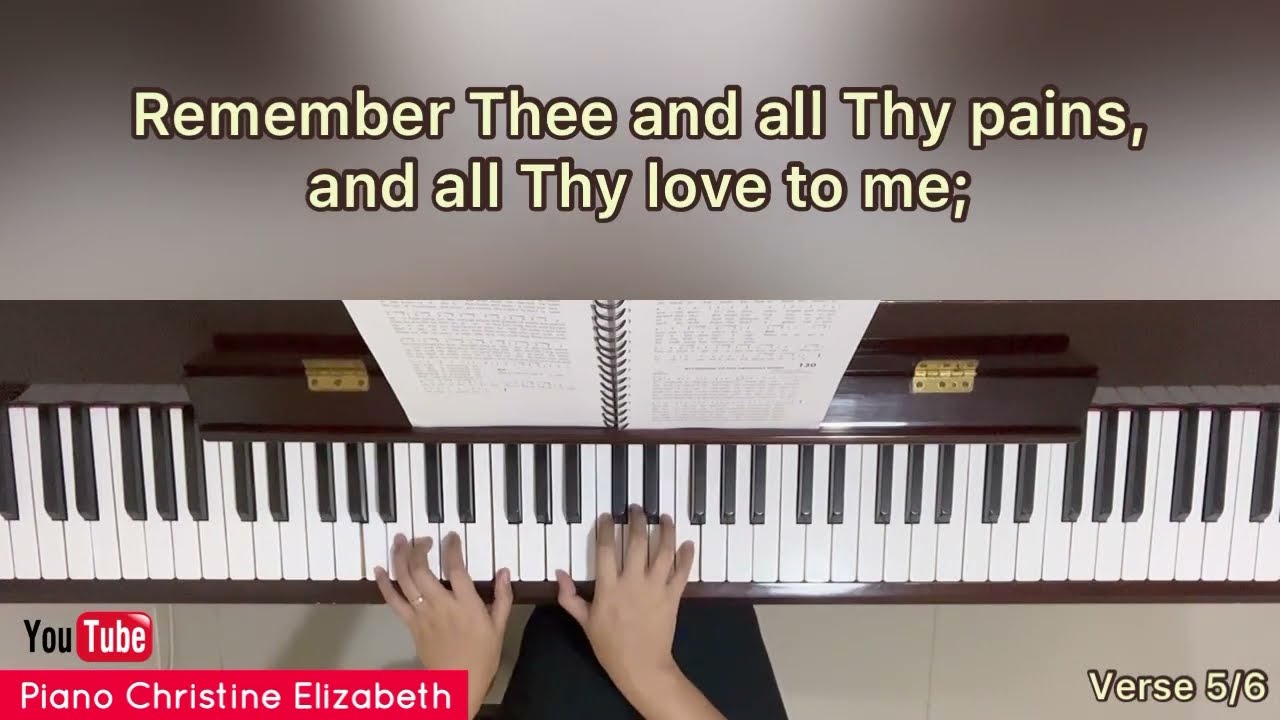 According To Thy Gracious Word - KRI 130 (with lyrics)