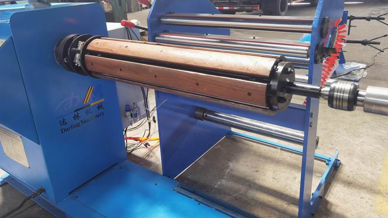Darling Machinery coil winding expandable mandrel