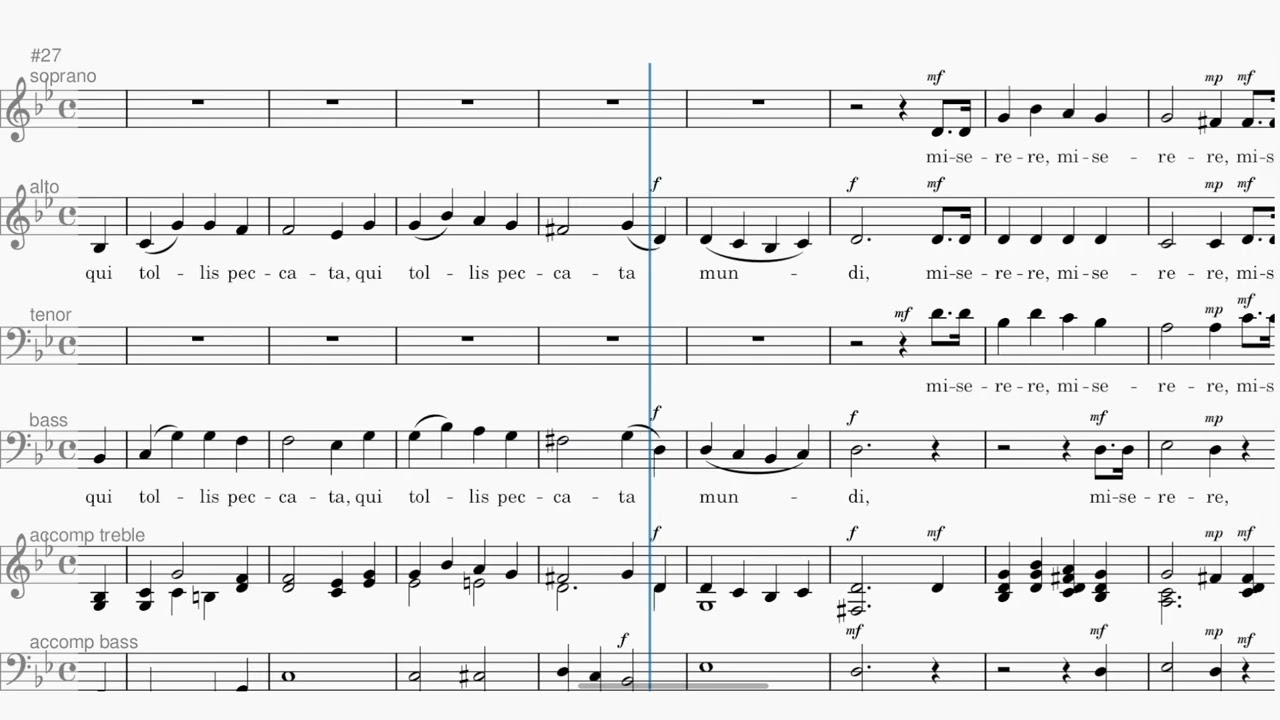 Agnus Dei Turner 알토