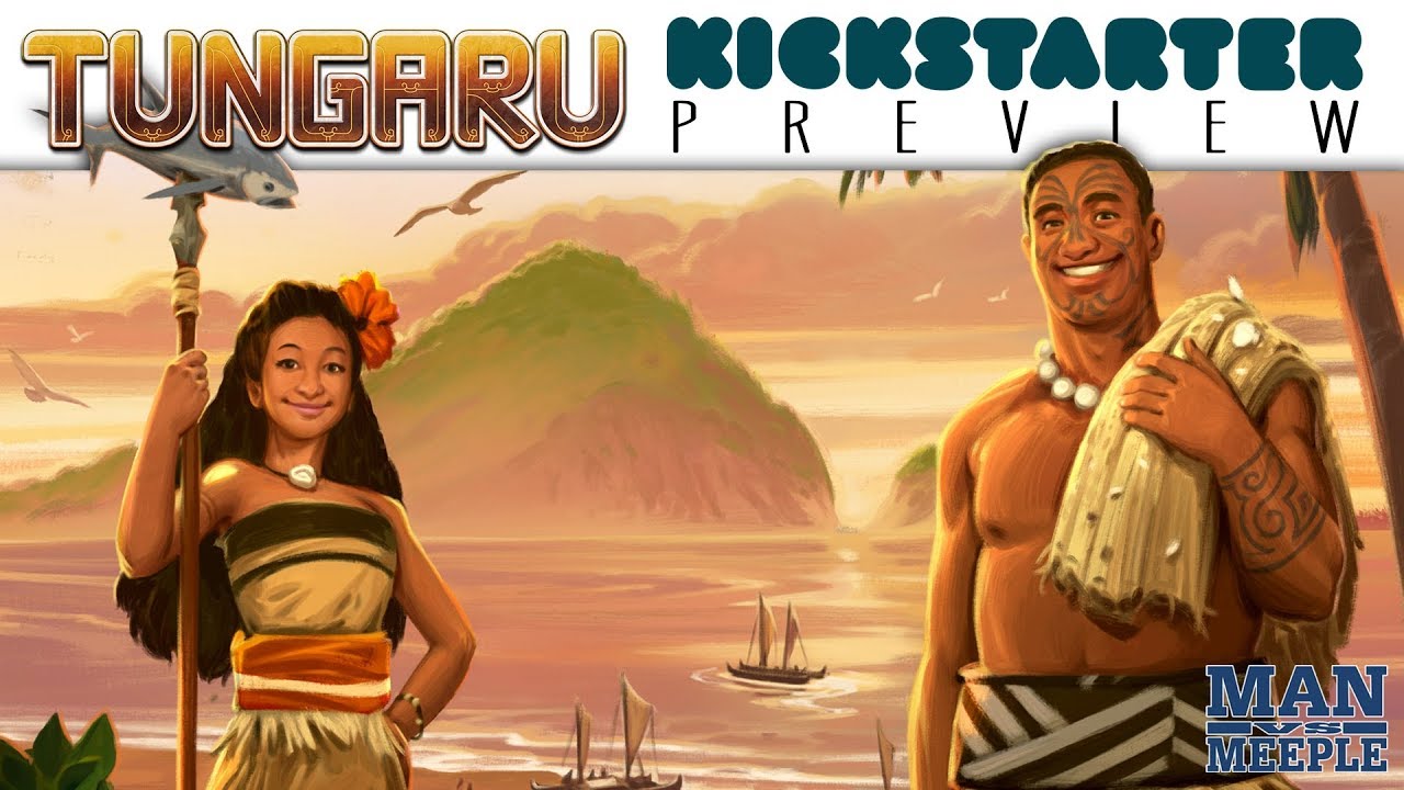 Tungaru Preview by Man vs Meeple (Alley Cat Games)