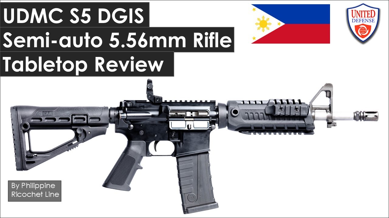 Обзор настольного оружия UDMC S5 DGIS (Gun Talk 33)