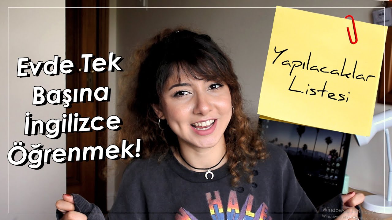 Karantinada İngilizce Nasıl &Ouml;ğrenebiliriz? 📚 | Evde Tek Başına &Ccedil;alışma T&uuml;yoları! #evdekal
