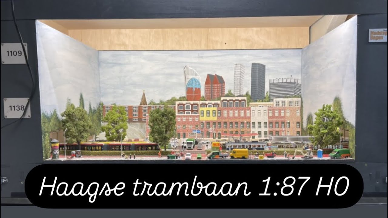 Haagse Trambaan in 1:87 H0 #halling #wekra #alfredriess #H0 #1:87