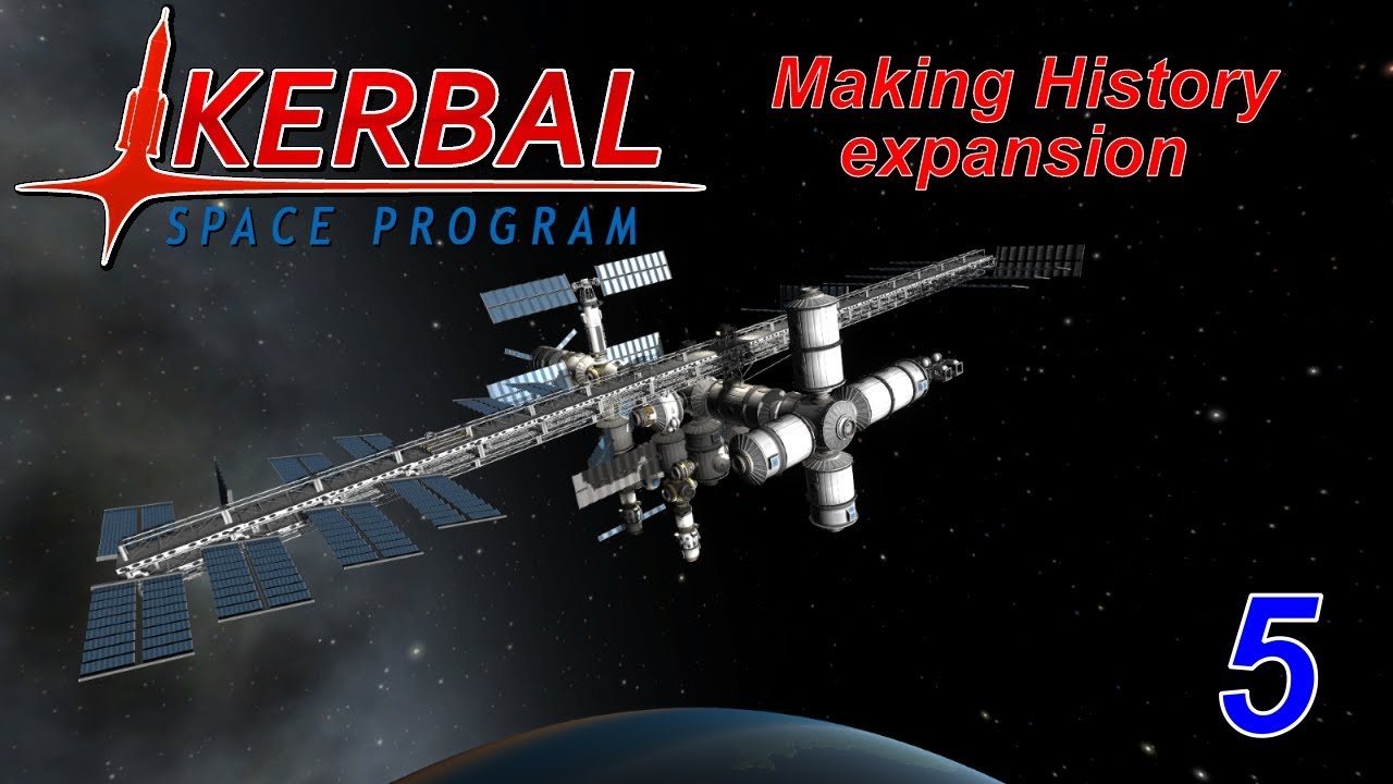 KSP 1.4 Making History expansion. #5. Готовимся к полёту на Муну.