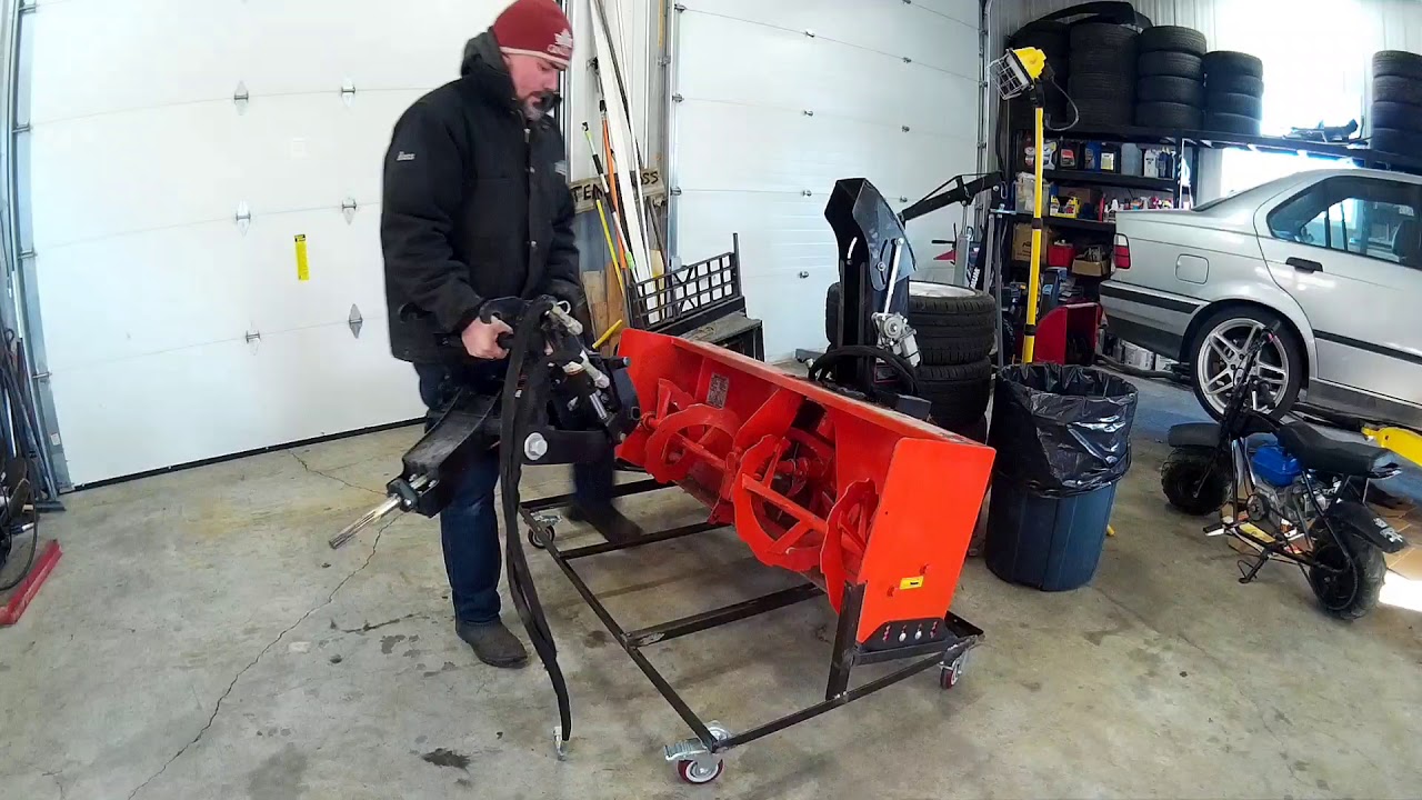 Kubota BX23S Snowblower Dolley Part 2