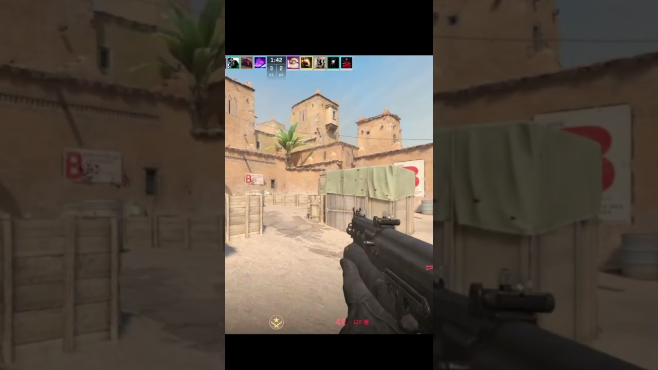 Расстрел через дверь!))  #cs2 #csgo #counterstrike2 #gaming  #кс2  #cs2update #source2