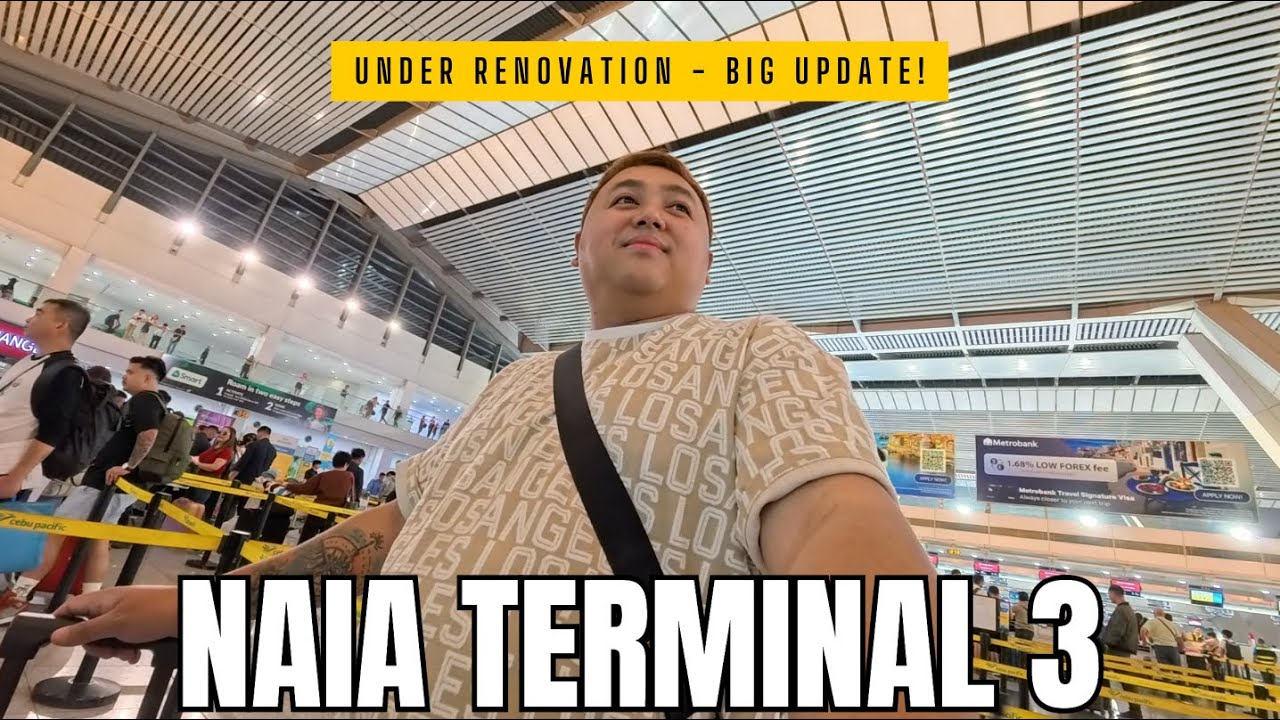 NAIA TERMINAL 3 BIG UPDATE! MGA BAGO SA NAIA TERMINAL 3 AS OF JUNE 2025
