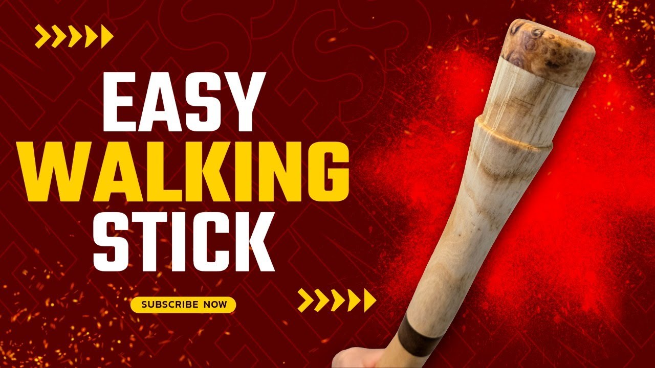 EASY WALKING STICK BUILD