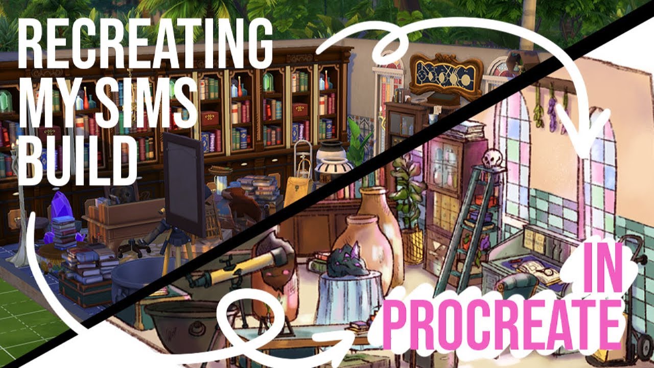 How to Draw Backgrounds Using Sims?