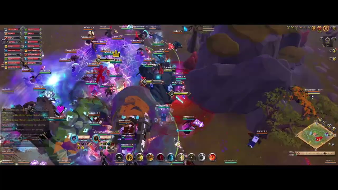 Tuktuk vs Radiant vs Newboombap vs and friends Fixfight into chaotic 1v1v1v1