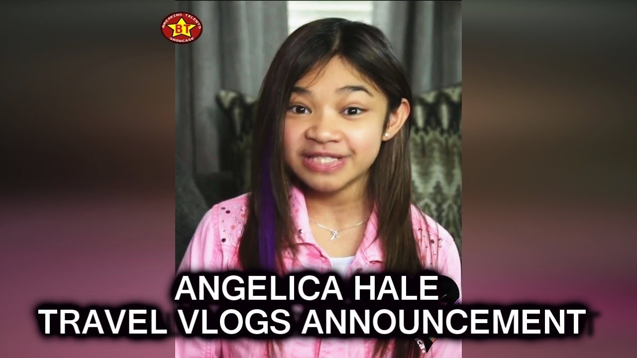 Angelica Hale Announces Her Travel Video Blogs or Travel Vlogs