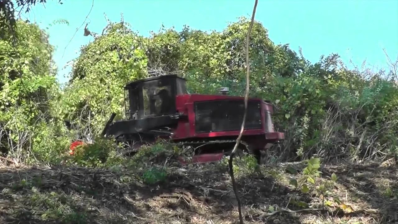 Tractor Mulcher - FTX128L Compact Mulching Tractor - Fecon