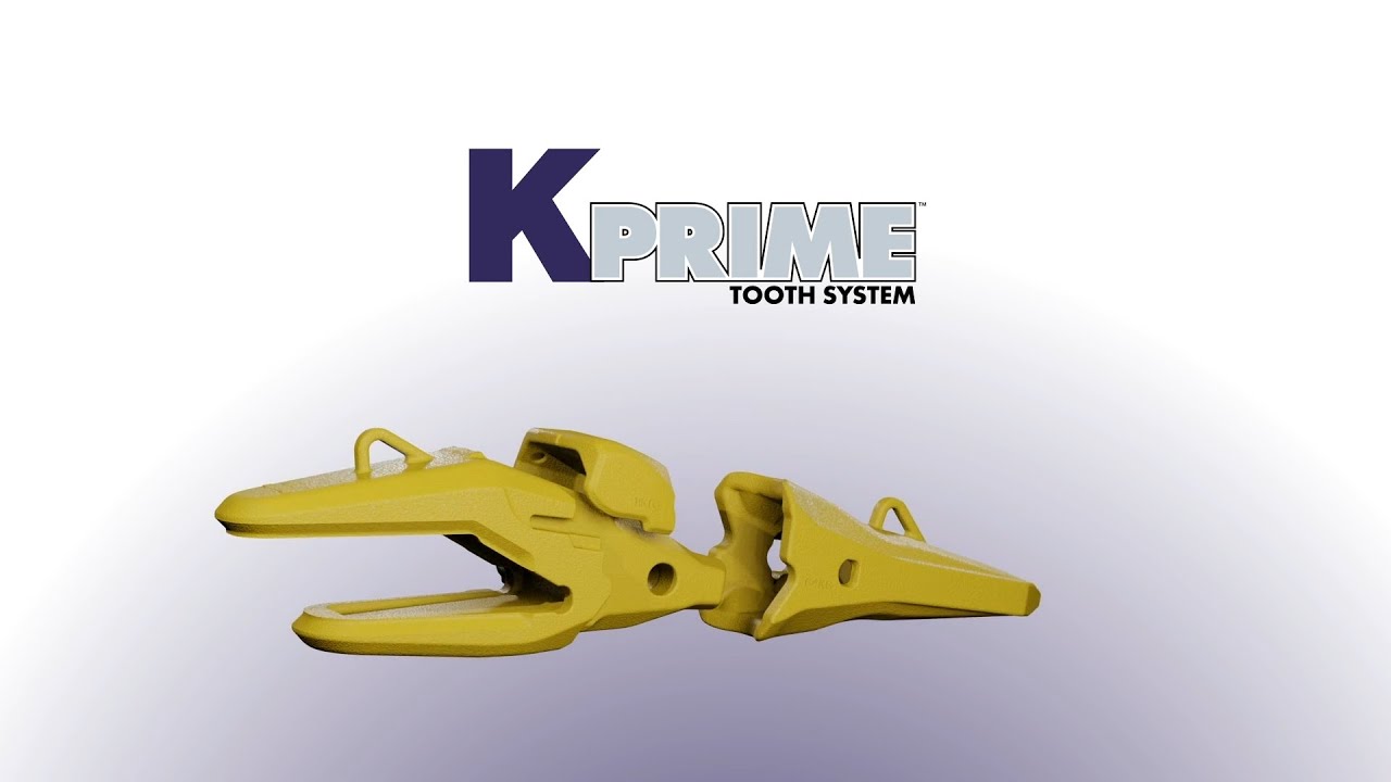 Kprime tooth system - Komatsu Genuine Parts