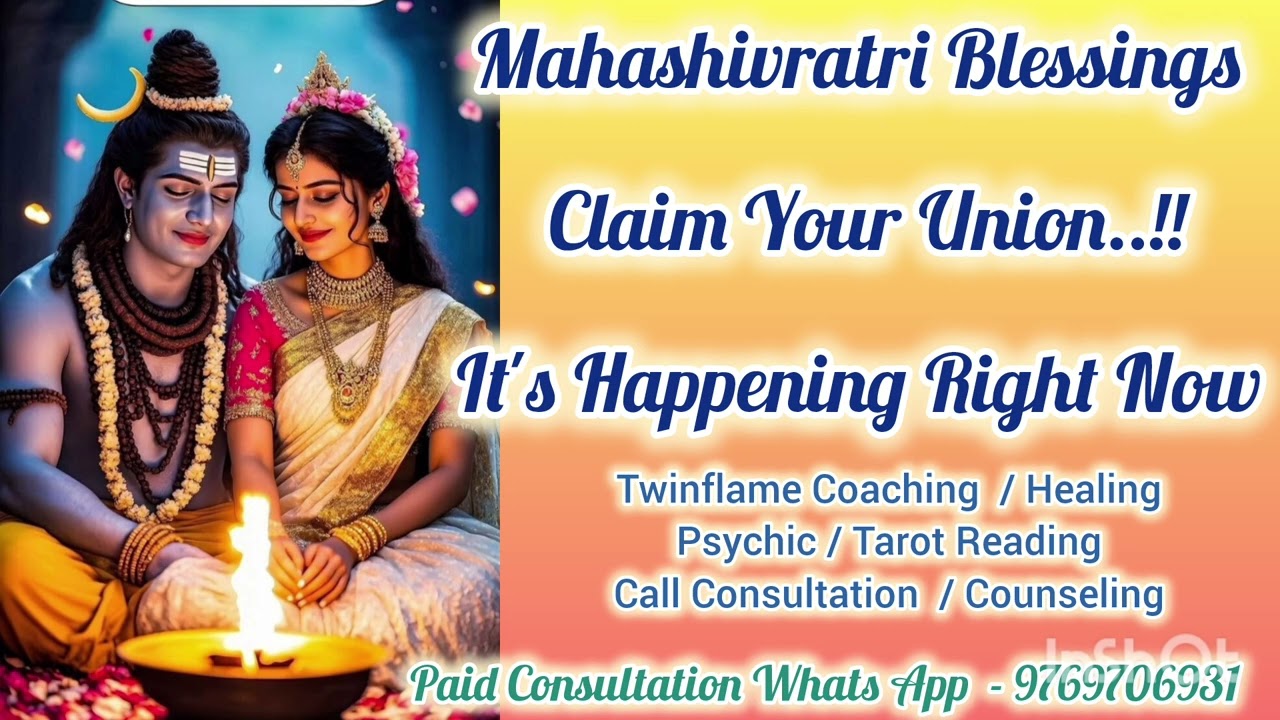 DM  & DF Current Energy Mahashivratri Blessings #twinflame,#dm,#df,#currentenergy