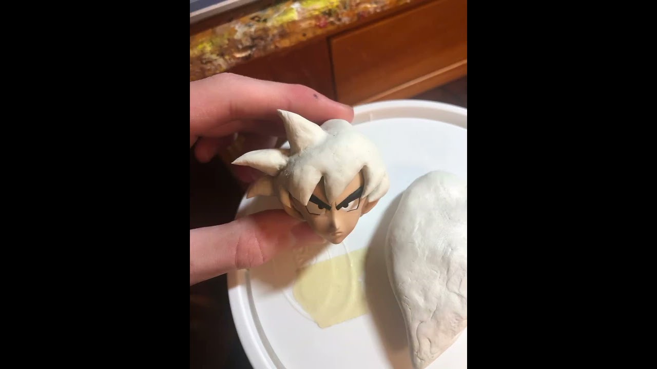 Making: Yamcha Hair Sculpt 