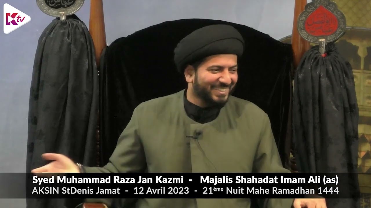(21) Run Nord - Syed Muhammad Raza Jan Kazmi - Majalis Shahadat Imam Ali(as) - 21 Mahe Ramadhan 1444