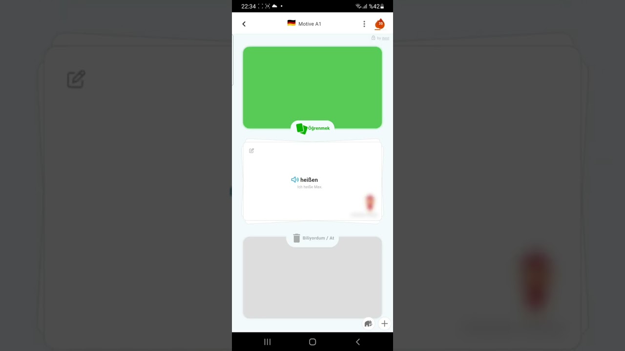 Duocard kelime &ouml;ğrenme programı inceleme