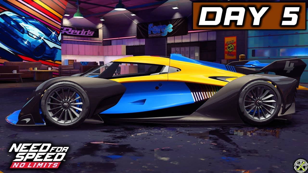 NFS No Limits | Day 5 - 2023 McLaren Solus GT | Escape Velocity