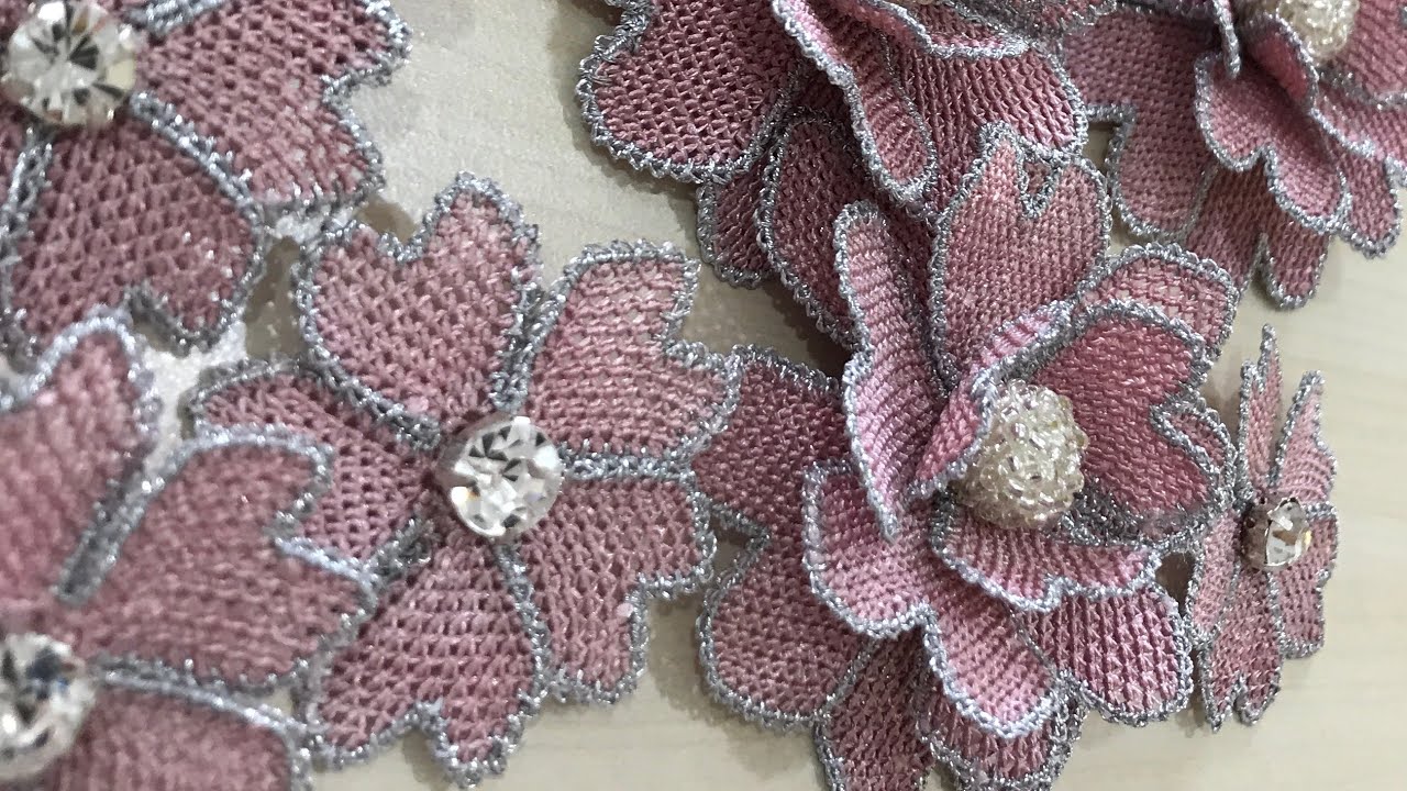 Kalpli Gül yapıyoruz #gül#iğneoyası#salontakımı#yatakodası