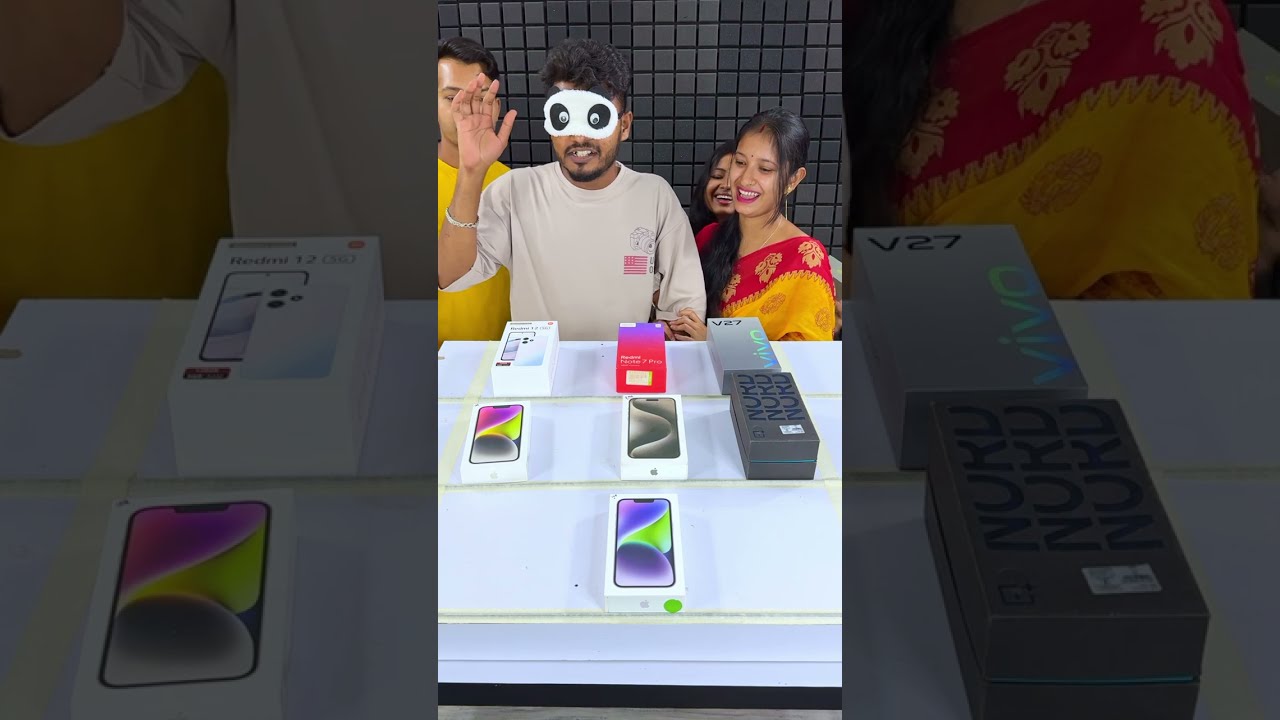 Surprise Mobile Challenge Game With Family