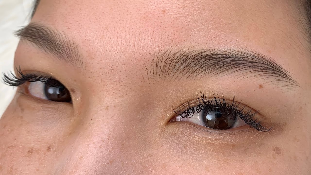 รีวิวสักคิ้วลายเส้นธรรมชาติ | Yim Benjama Eyebrows