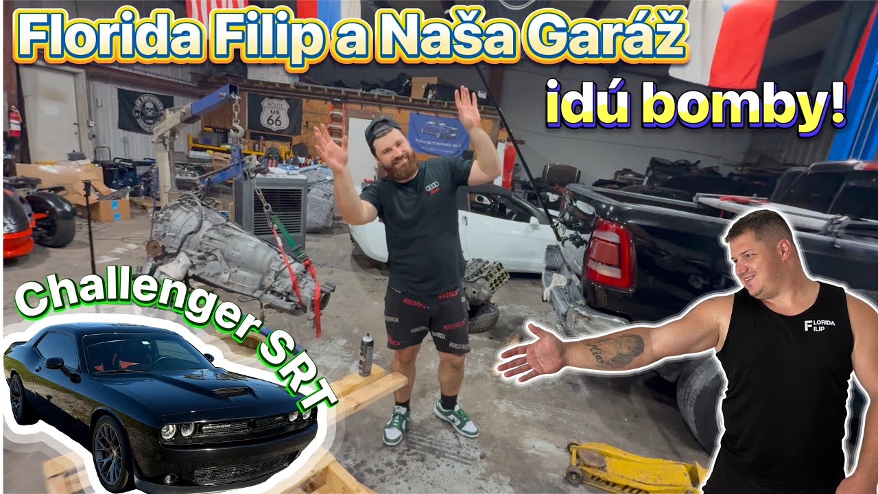 Florida Filip a NASA GARAZ idú bomby! Stíhame aj Copart!