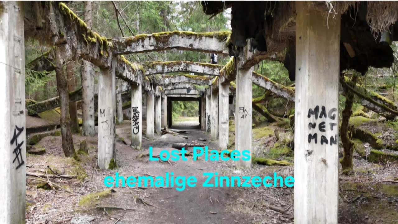 Lost place - Sauersack - ehemalige Zinnzeche - Industrieruine #lostplace #4k #drohne