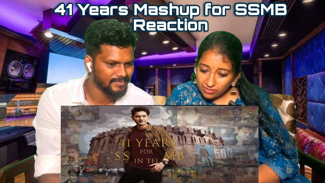 Tribute to Superstar MaheshBabu For Completing 41 Years In TFI Couple's Reaction | #Maheshababu