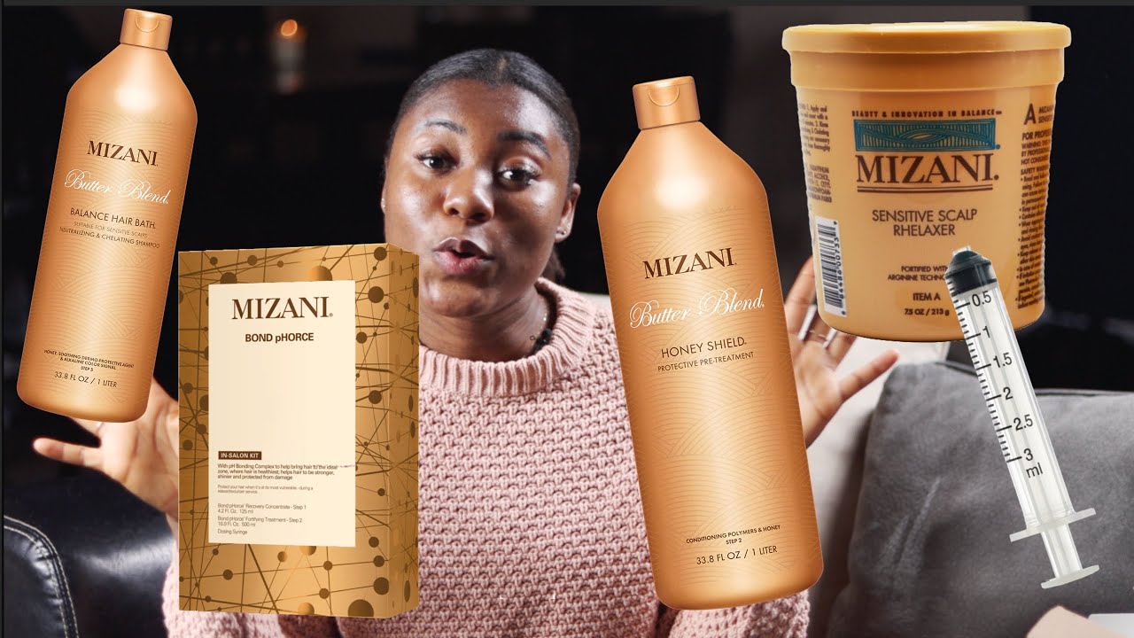 Mizani Butter Blend Products Preview for my next relaxer