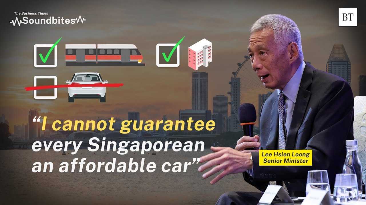 SM Lee on COE: No easy way to distribute fairly and cheaply