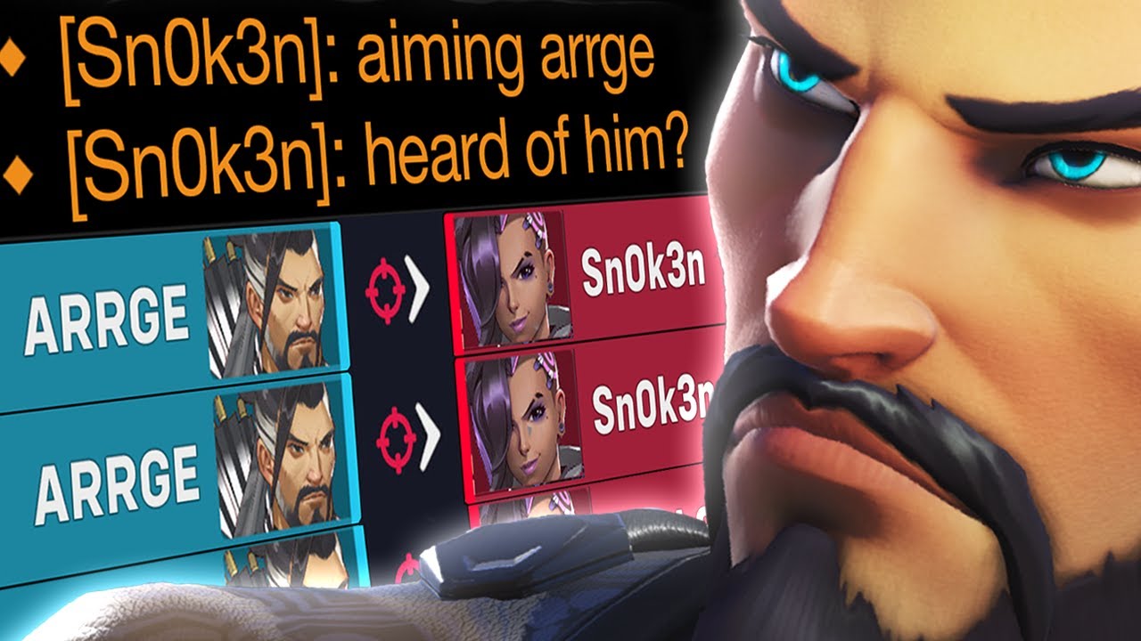 Bullying Sombra abusers with Hanzo