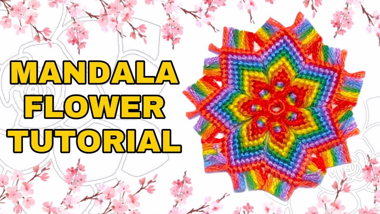 MANDALA FLOWER TUTORIAL | Alex's Innovations