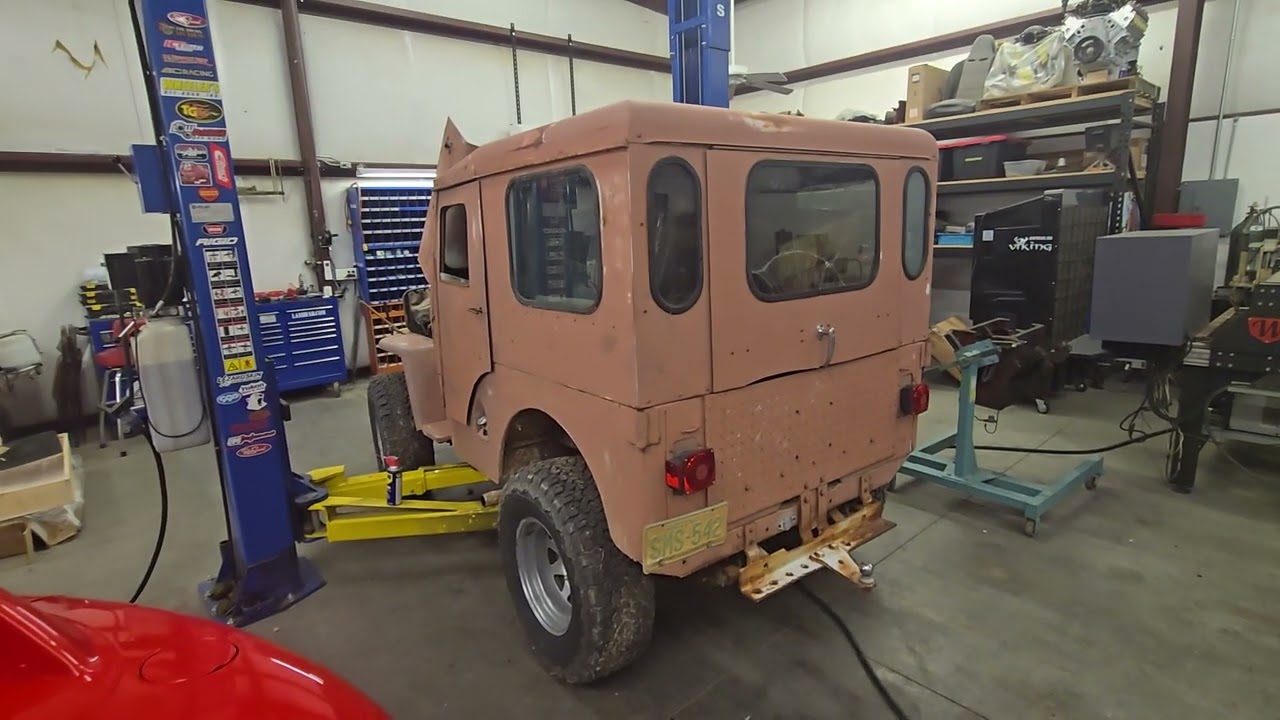 Jeep Willys cj3b full build intro @jeep @LambFab #projectuncleStan